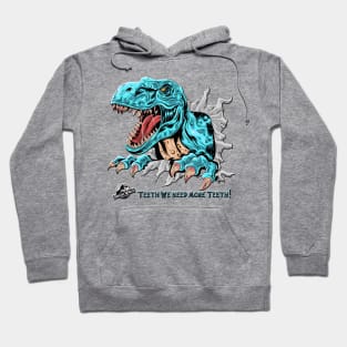 Blue Raptor Hoodie